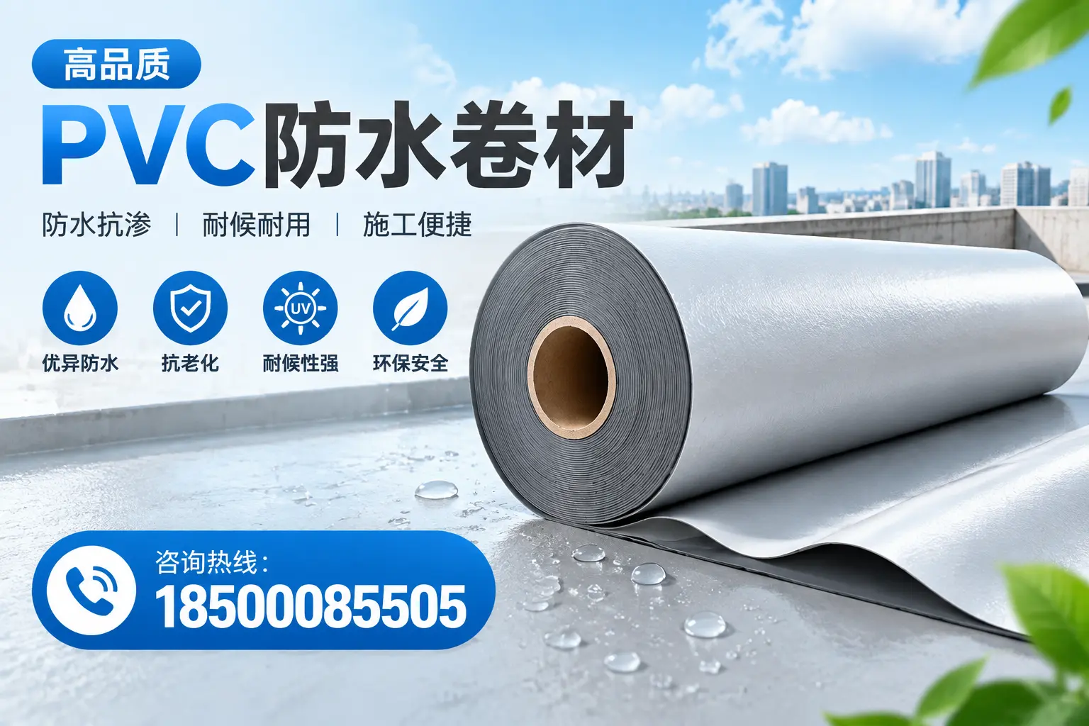 什么是pvc防水卷材？武汉消费者需了解的基础知识